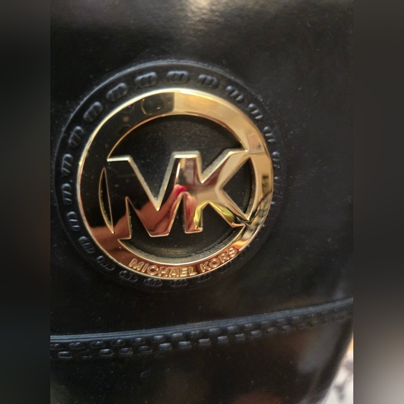 🔥EUC MICHAEL KORS LOGO STOCKARD TALL RUBBER RAIN BOOTS - Picture 11 of 16